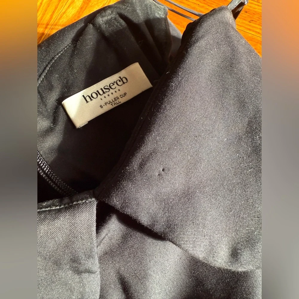 House of CB Black Off-Shoulder Fit & Flare Mini Dress - Picture 7 of 8